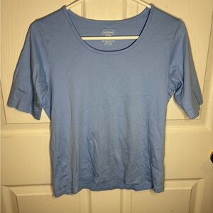 L.L. Bean Women's Blue Top